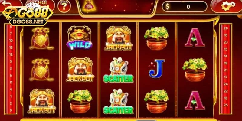 Cày hũ thần tài Go88 - Trò chơi slot đầy hấp dẫn